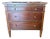 Hickory White Mahogany Bachelor Chest, Nightstand or End Table. For Sale