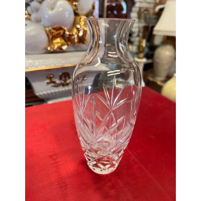 1980s Vintage Crystal Lennox Bud Vase For Sale - Image 5 of 5