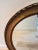 Elegant Oval Gold Mirror, Hand Carved Wood Details For Sale - Image 4 of 4