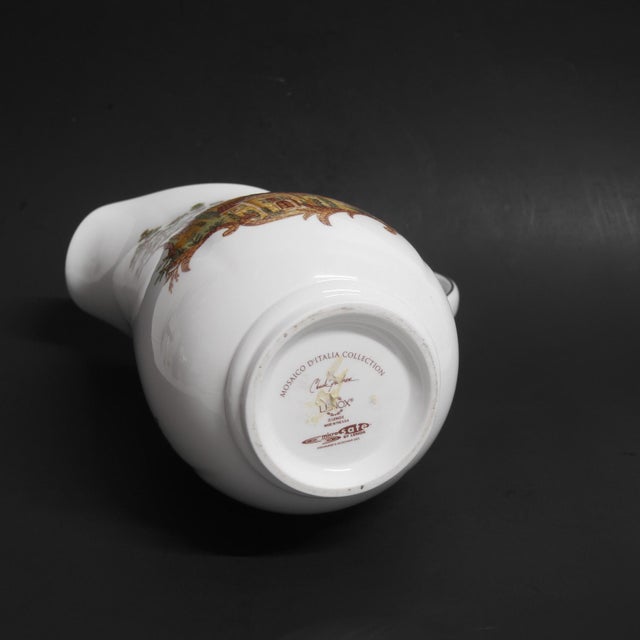Lenox Lenox Mosaico D Italia Pitcher by Chuck Fischer, Made in Usa For Sale - Image 4 of 6