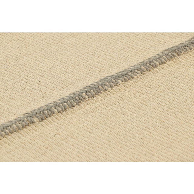 Handwoven in wool, this 3x4 Kilim is from an exciting new custom-capable flatweave collection by Rug & Kilim. On the...