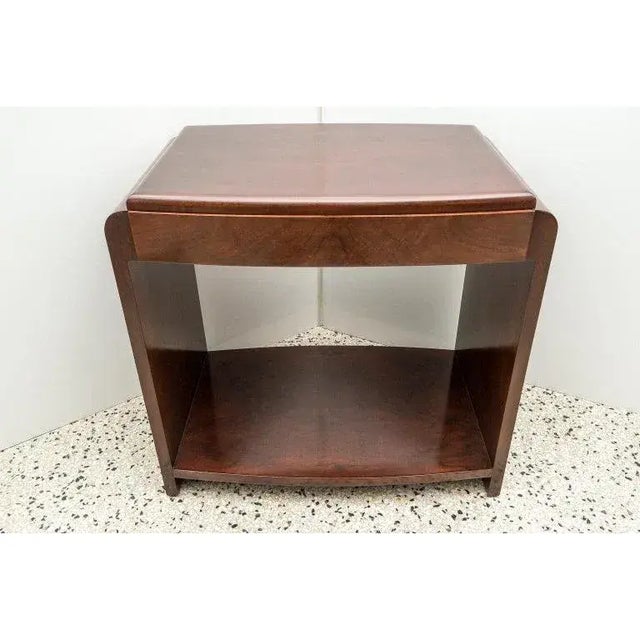 1930s Art Deco Bedside Night Table For Sale - Image 10 of 12