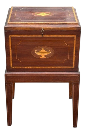 Inlaid Mahogany Wine Cellarette