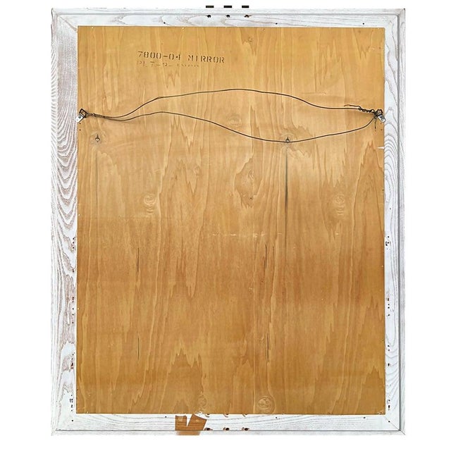 Overscale 1980s Art Deco Revival Beveled Mirror, Karl Springer Manner For Sale In Miami - Image 6 of 6