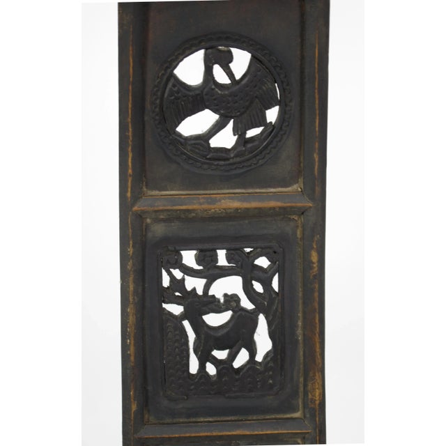 Antique Chinese Government Official Hat Armchairs - a Pair For Sale In Greensboro - Image 6 of 11