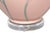 Pink Painted Glass Table Lamp For Sale - Image 9 of 9