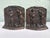 Early 20th Century Vintage Cast Iron “The Angelus” Bookends After Jean-François Millet – Pair With Original Bronzed Finish For Sale - Image 5 of 8