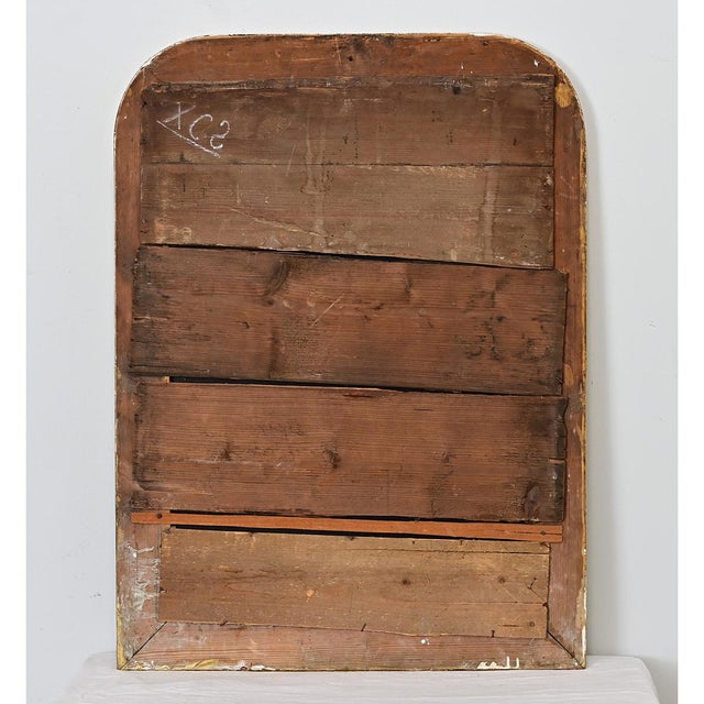 French 19th Century Petite Louis Philippe Gilt Mirror For Sale - Image 11 of 12