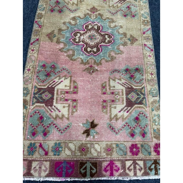 Contemporary Turkish Yastik Rug 1'8" x 3'5" For Sale - Image 3 of 5