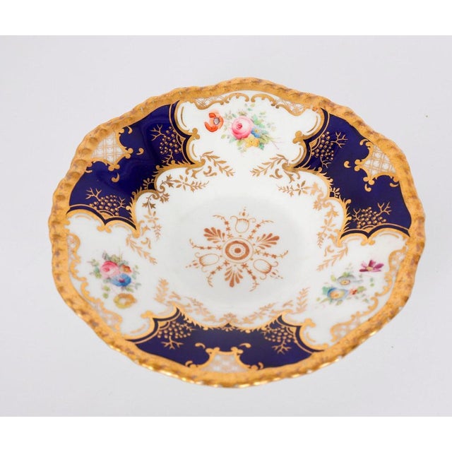 Antique Coalport Bat Wing Porcelain Tea Service, 20th Century, Set of 25 For Sale - Image 16 of 18