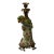 Vintage Handmade Ceramic Parrot Figure Candle Holder For Sale