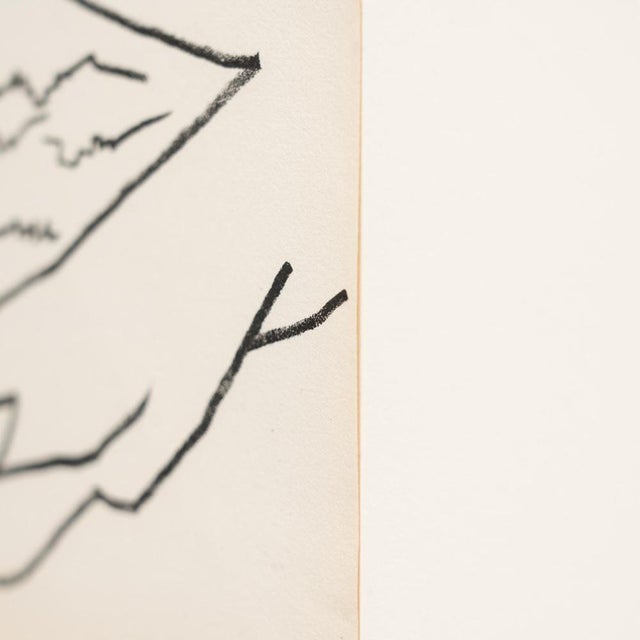 1950s François Gilot, The Love Letter, 1951, Lithograph, Framed For Sale - Image 5 of 14