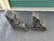 Victorian Pair of Cast Iron Decorative Shelf Brackets For Sale - Image 3 of 5