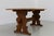 Mid-Century Modern Vintage Danish Brutalist Oak Dining Table, 1960s For Sale - Image 3 of 18
