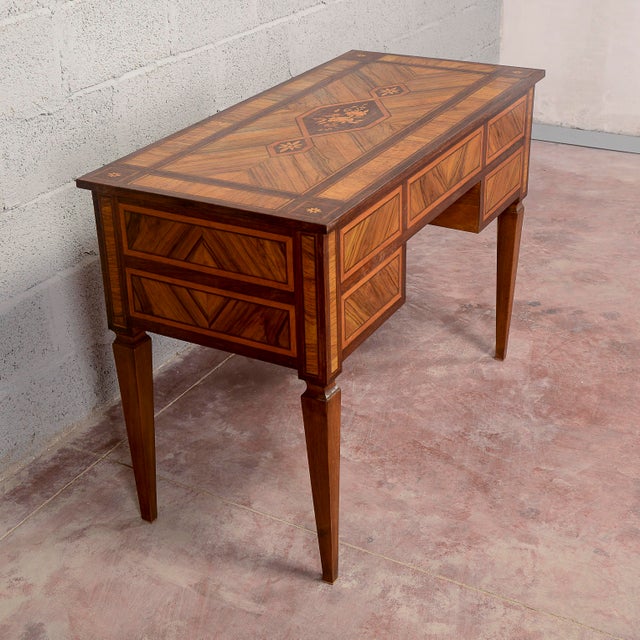 18th Century Style Center Desk For Sale - Image 17 of 18