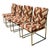 A striking set of four vintage Modernist dining or game chairs by Cal-Style Furniture Mfg. Co. of Compton, California,...