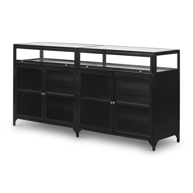 Four Hands Shadow Box Sideboard - Black For Sale - Image 4 of 11