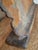 Antique Cast Iron "Rebecca at the Well" Biblical Figural Doorstop – Original Paint, C. 1890 For Sale - Image 14 of 16