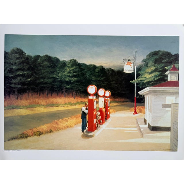 Edward Hopper, Gas, Print For Sale - Image 8 of 8