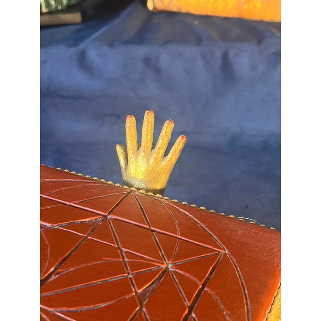 This Vintage Alchemical Hermetic Box is a striking piece of handcrafted ritual art, blending esoteric symbolism with...