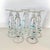 1960s Mid-Century Modern Atomic Fish Pilsner Beer Glasses, Libbey Glasses; Turquoise and Black W Platinum Trim; Set of 5 For Sale - Image 14 of 16