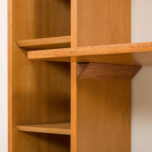 Vintage Oak Desk from Hundevad & Co., Denmark, 1970s For Sale - Image 8 of 12