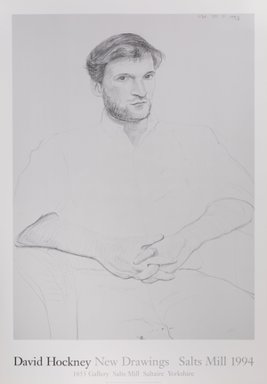 John Fitzherbert Poster after David Hockney
