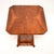 1930s Art Deco Figured Walnut Occasional Side Table, 1930 For Sale - Image 5 of 9