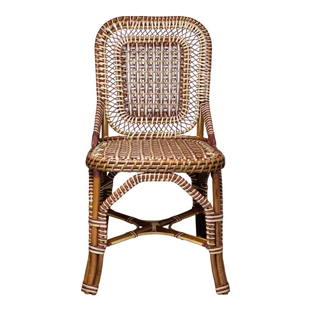 Creel and Gow Marshan Rattan Side Chair Chairish