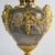 Metal Louis XVI Green Granite Cassolettes with Gilded Bronze, Set of 2 For Sale - Image 7 of 9