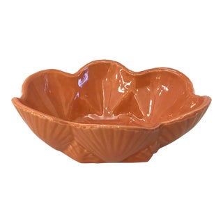 Vintage Mid-Century Shawnee Shell Motif Bowl/Planter For Sale