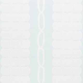 Sample - Schumacher Coralline Wallpaper in Mineral For Sale