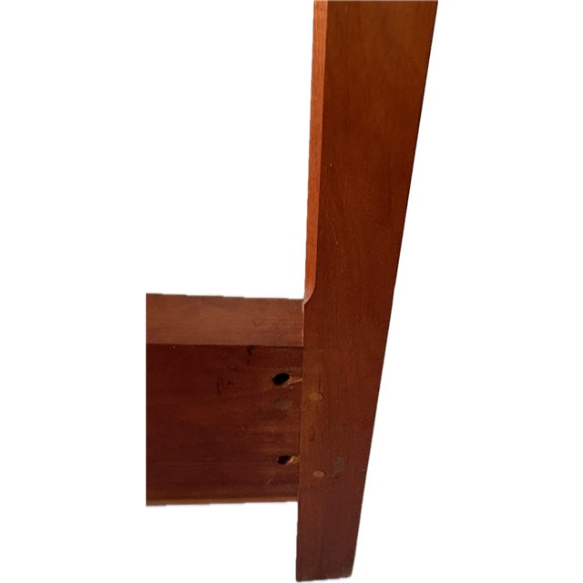 Vintage Thos Moser Shaker Cherry Queen Headboard For Sale - Image 9 of 13