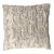 Grey Rabbit Faux Fur Pillow For Sale