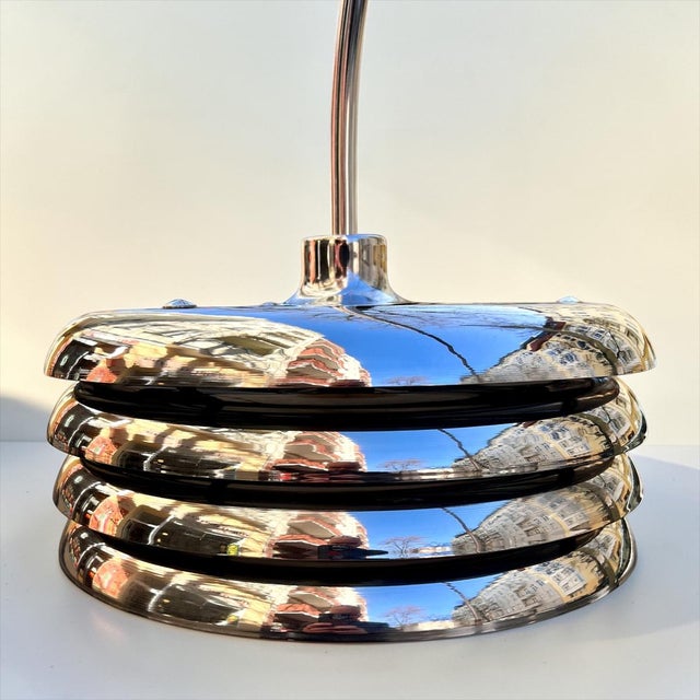 Vintage 70s Design Floor Lamp by Tamas Borsfay for Hungarian Craftsmanship Company, Hungary, 1972 For Sale - Image 6 of 17