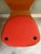 Wood Pair (2) MCM Knoll Studio Sprite Orange Molded Plywood Side Chairs For Sale - Image 7 of 16