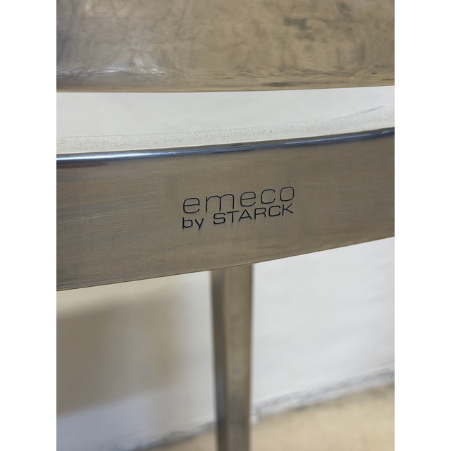 Philippe Starck Polished Aluminum "Hudson" Chairs for Emco - A Pair For Sale - Image 12 of 13