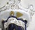 White Beautiful Antique 1919 Royal Dux Porcelain Colonial Couple Playing Instruments For Sale - Image 8 of 10