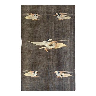 Antique Tibetan Curtain Panel Wall Hanging Tapestry For Sale