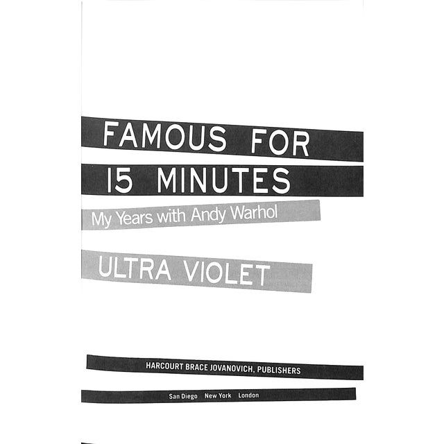 VIOLET, Ultra [274] pp. Harcourt, Brace, Jovanovich 1988 First Edition 9 1/4" x 6 1/4" Jacket design by George Corsillo...