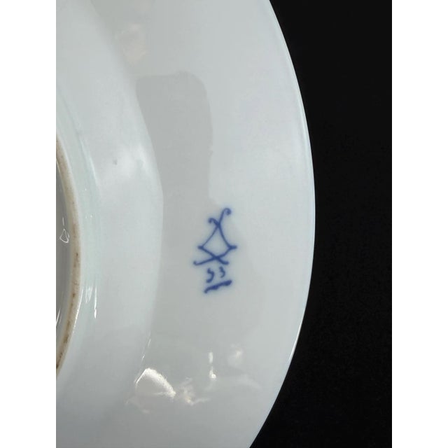 Vintage Hand-Painted Naval Battle Plates by Semone, 1920s, Set of 2 For Sale - Image 11 of 14