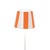 Zafferano Ceramic Orange Striped Shade for Poldina Micro Lido Lamp For Sale In New York - Image 6 of 6