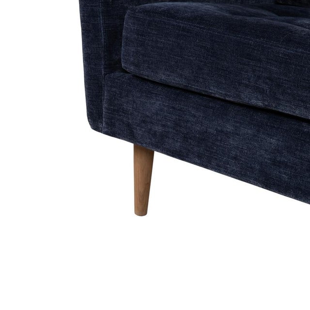 Textile Fabric Osaka Corner Sofa in Blue with Headrests Manual Function from BoConcept For Sale - Image 7 of 16