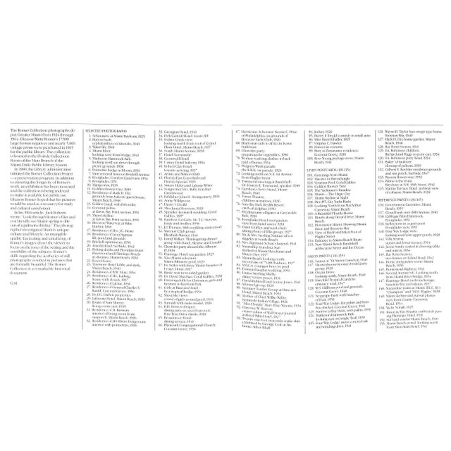 "Romer's Miami Windows to the Past" 1985 Monroe, Gary [Curator] For Sale In New York - Image 6 of 12