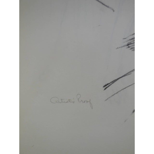 Art Deco Marcel Vertès, Cabaret Dancer (ala Toulouse Lautrec) For Sale - Image 3 of 3