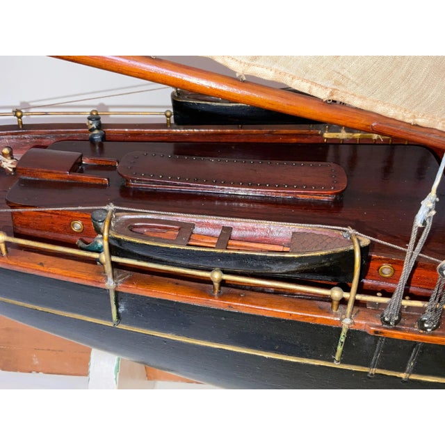 American Exceptional Model of Schooner Wanderer For Sale - Image 3 of 12