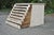 French Country Antique French Country Distress Painted Sewing Thread Spool Chest Cabinet For Sale - Image 3 of 12