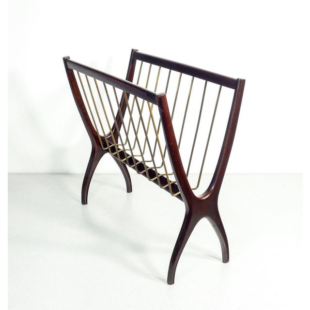 1950s Magazine Rack by Cesare Lacca, 1950s For Sale - Image 5 of 8