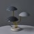 Gray 1950s Gino Sarfatti Tricolore Grey Table Lamp for Arteluce For Sale - Image 8 of 18