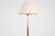 1950s Swedish Floor Lamp in Brass and Wood from AB Armaturhantverk, 1950 For Sale - Image 5 of 11